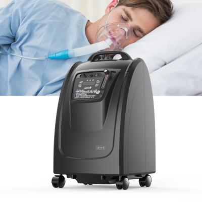 China 93Â±3% 5L Medical Oxygen Concentrator AE-5 HEPA Filter, Power Failure Alarm, Temperature Alarm for sale