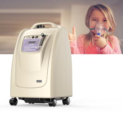 China AERTI 10L Plastic Oxygen Concentrator For Medical Use HEPA Filter, Power Failure Alarm, Temperature Alarm for sale