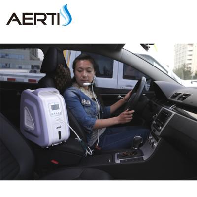 China 2019 hot sale mini car use portable oxygen concentrator with power inverter AM-2 for sale