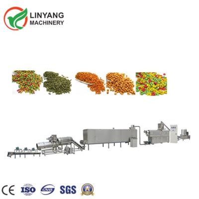 China Producing Animal Feed Pellets Dog Cat Bird Feed Making Machine Dog Feed Machine Pet Food Pellet Extruder Fish Feed Machine for sale