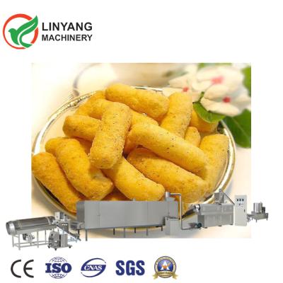 China Roasting Snacks Machine Small Hot Crispy Snacks Making Machine Pellet Coextrusion Puffed Snacks Processing Line for sale