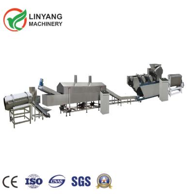 China Flour Snacks Factory Fried Flour Snack Food Production Line for sale