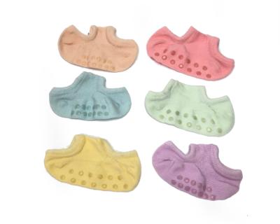 China Cute Sporty Baby Cardboard Socks With Handle Baby Boy Girl Wings Boat Socks for sale