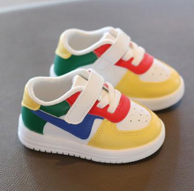 China Breathable Baby PU Shoes Newborn Sports Shoes Boys Girls Shoes Breathable Toddler for sale