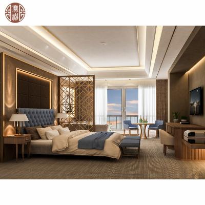 China (Others) 2021 Adjustable Luxury Hotel Residence Bedroom Furniture Manufacturer Custom Hotel Resort Furniture for sale