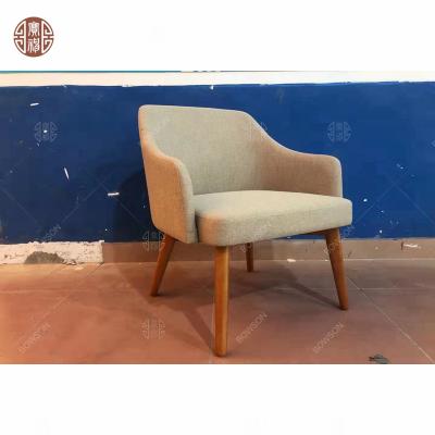 China Customized good quality modern leisure fabric lobby chair modern restaurant chair for hotel chair for sale