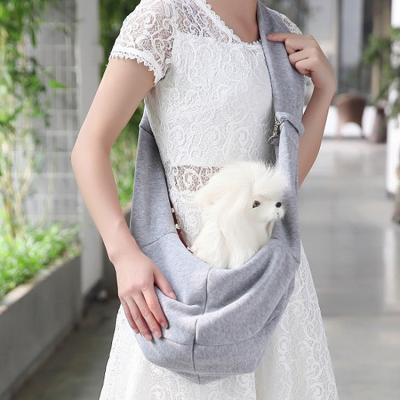 China Viable New Arrival Windproof Backpack For Dogs Outdoor Travel Small Pet Carrier Sling Carry Bag for sale