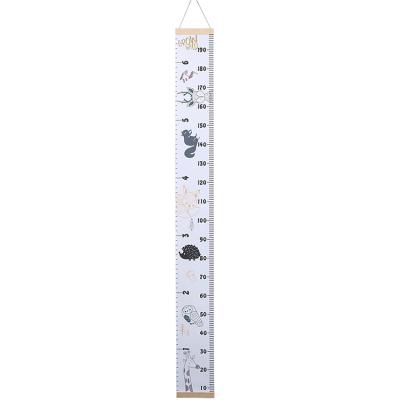 China Durable Waterproof Canvas Child Growth Chart Large Height Wall Sticker For Decor for sale