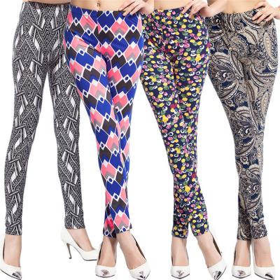 China Who respects the environment. Wear Breathable Outdoor Gaiters Small Footprint Flower Pants Multicolor Korean Version Show Trousers Foot Pants Thin Spot for sale