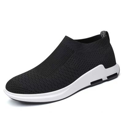 China Cheap Comfortable Non-slip Soft Slip On Mesh Men Walking Casual Shoes for sale