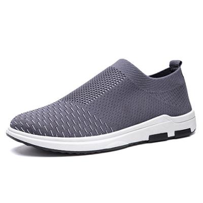 China Cheap Comfortable Non-slip Soft Slip On Mesh Men Walking Casual Shoes for sale