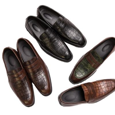 China 2022 Hot men's leather shoes Men's Slip On Leather Dress Shoes stock for sale