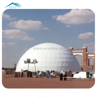 China 20m 30m Big Canopy Geodesic Dome Tent Dome Event Tent Geodesic Domes for sale