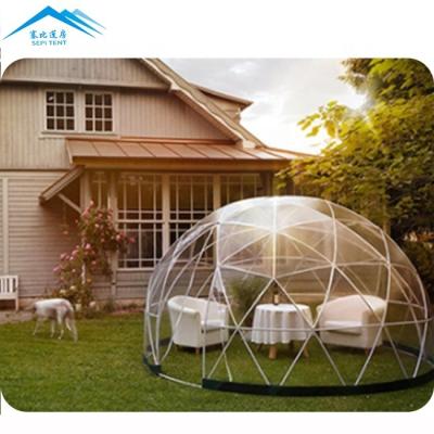 China Hot sale igloo round dome tent outdoor tents for garden greenhouse tent for sale