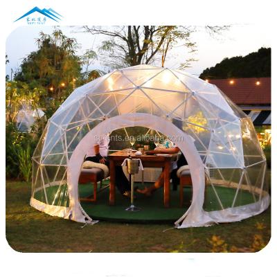 China Outdoor inflatable clear PVC bubble dome coffee shop dining room restaurant tent for sale for sale