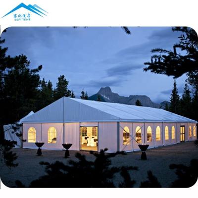 中国 White 20x30m Marquee Party Tent Wedding Party Tent Wedding Tents For 500 People 販売のため