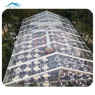 中国 large size Aluminum structure PVC fabric clear marquee party wedding tents for 300 500 800 1000 people 販売のため