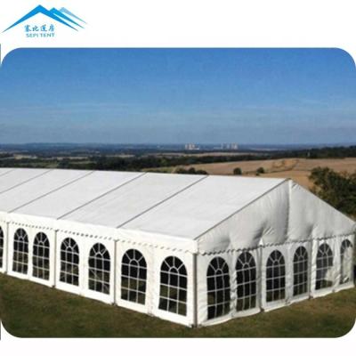 中国 Fexible design large tent warehouse storage tent outdoor big white storage tents 販売のため