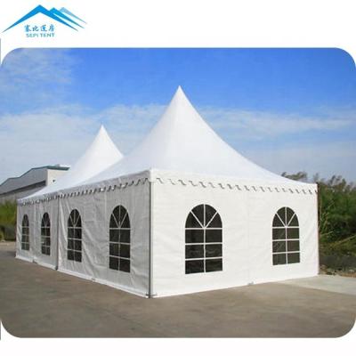 China Low price outdoor gazebo aluminum tent luxury pagoda tent waterproof outdoor event tents for sale