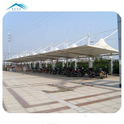 China PVDF Tensile Membrane Structure Carport Shade Car Parking Shed Shelter CPS, Architecture Membrane for sale