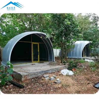 China Construction Based On Need Waterproof Shell Tent Tiny Houses Prefabricated Hotel Cabin Lodge for sale