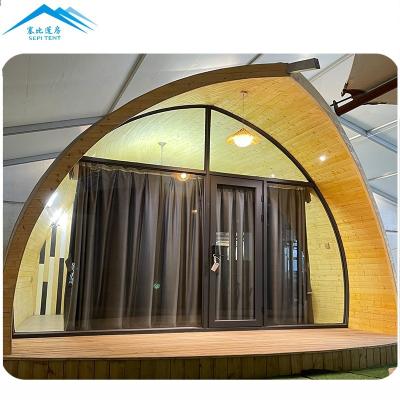 China Bedroom Prefab Steel Frame Accommodation Houses Glamping Hotel Tent For Sale In Malaysia for sale