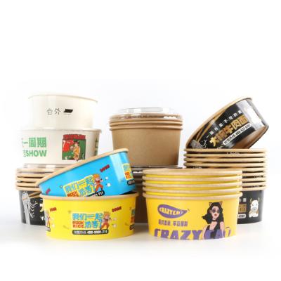 China Recycled Materials Disposable Ready To Ship Food Grade Water Oil Proof Disposable Fast Food Takeaway Container for sale