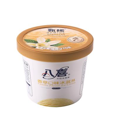 China FAST SHIPPING paper recyclable 16oz eco-friendly 500ml 1 pint ice cream tub for sale