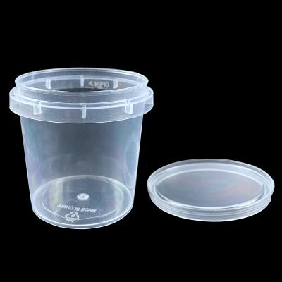 China Eco-Friendly Small Moq Custom Order Single Wall Logo PP 100ml 150ml Ice Cream Cups Clear Plastic Ice Cream Cup for sale