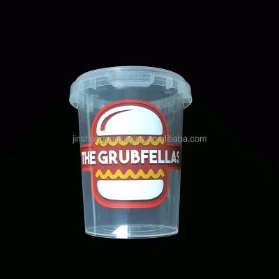 China Recyclable Take Out Food Container Custom Logo Take Out Disposable Custom Logo Food Grade PP for sale