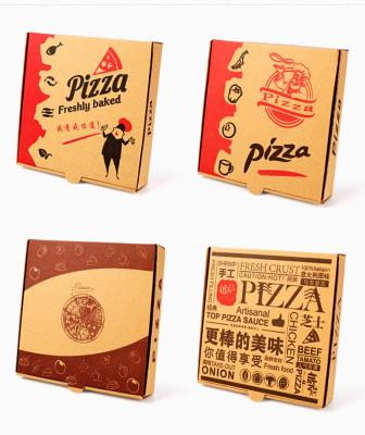 China Eco friendly biodegradable food grade branded paper 12 inch pizza box with logo for sale