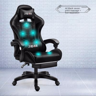 China Other 2021 Blue RGB Gaming Chair Computer Audio Function Tooth Control Music Playback Gaming Chairs for sale