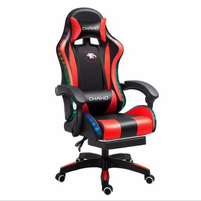 China Other Best Selling Racing Gaming RGB Logo Led Chair Without Wheels Parts Silla Gamer Massage Cheap Gaming Computer Pink Custom Office for sale