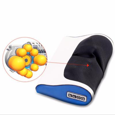 China Best Selling Neck Waist Cushion Cushion Massager Portable Electric Wireless Car Electric Wireless Shiatsu Custom Neck Vibrating Back Pillow With Heat for sale