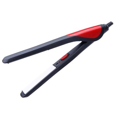 China Hotel Hair Straightener Ceramic Coating Dish Brush Beauty Salon Tools Red Color for sale