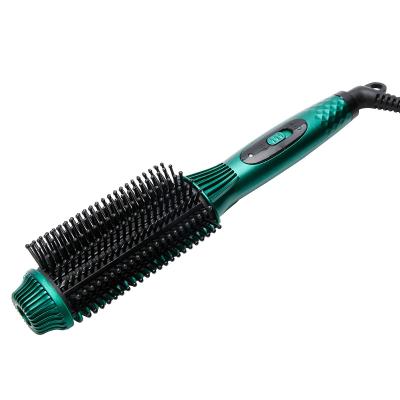 China 2 in 1 Professional Hair Brush Hair Curler and 2in1 Straightener with Nylon Comb for sale