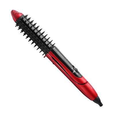 China 2 in 1 Professional Hair Brush Hair Curler and 2in1 Straightener with Nylon Comb for sale