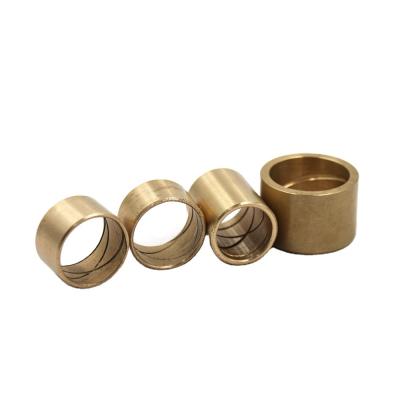 China wrapped spherical bronze bushing graphite Powder metallurgy mim for sale