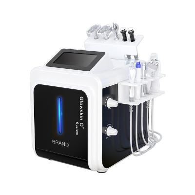 China Pigment Removal 8 in 1 Hydra Facial Oxygen Facial Skin Scrubber H2O2 Diamond Dermabrasion Machine for sale