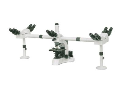 China Multi Head WF10X Lab Biological Microscope For Medical Students Achromatic Optical for sale