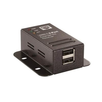 China Taiwan Customized PVC LANPD-0215, 2-PORT USB2.0 CAT5E/6/7 POC 50M EXTRA for sale