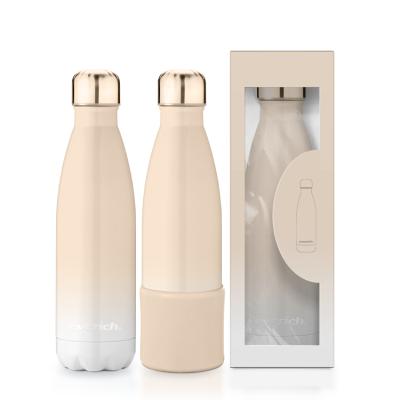 China Viable High Quality Custom Critical Logo Cola Shape Bottle Stainless Steel Water Bottle Double Wall Insulated Vacuum for sale