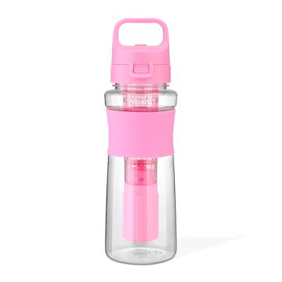 China Viable Ready To Ship Hot Tritan Water Sport Water Bottle Sales BPA Free Flask Sports Travel Plastic Bottle for sale