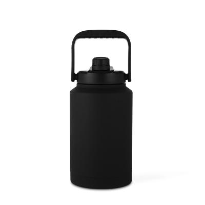 China 2021 Hot Sales 128oz Stainless Steel Beer Shaker 1 Gallon Jug Water Bottle Vacuum Insulated Leak Proof Jug for sale