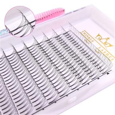 China Natural Long 3d 4d 5d 6d 10d Mink Eyelash Extension Whips Volume Short Thin Low Fan Premade Rod False Eyelashes for sale