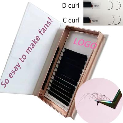 China Fan natural long easy person whip wick shampoo private label j because c d l individual curl eyelash extension for sale