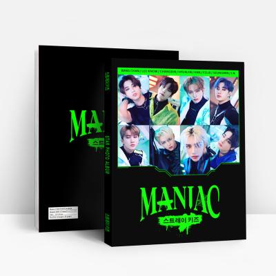 China 16K Kpop Star Photo Album Photo Album Texts New STRAY-KIDS Book Free HD Poster Landmark LOMO Manual Sticker Photo Book for sale