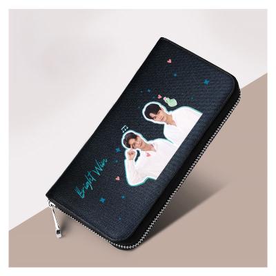 China KPOP New Wallet Thailand Star Style BRIGHTWIN Ladies Clutch Multi-card Slot Black Long Card Holder THAILAND f4 for sale