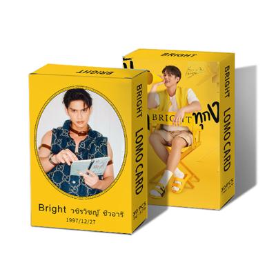 China 30pcs/box Thai idol 30pcs/box F4 MEWGULF TAY NEW STAR Kpop GUN BRIGHT VICTORY paper unlocks lomocards gifts LOMO card for sale