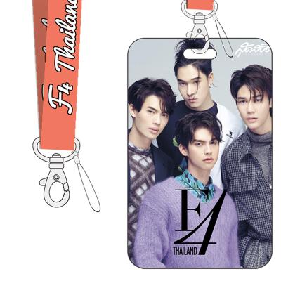 China Korean Pop Star Thai Brightwin Off Gun Mewgulf Polyester Lanyard Key Chain Fashion Lanyard Card Holder Fast Shipping Polyester Lanyards for sale